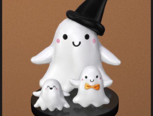 Haunted Series - Cute Ghosts