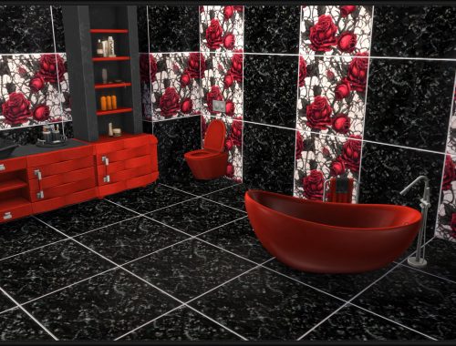 Haunted Series - Gothic Roses Tiles