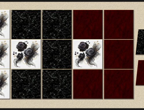 Haunted Series - Gothic Roses Tiles