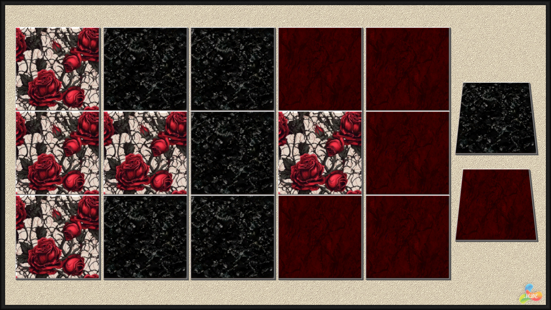 Haunted Series - Gothic Roses Tiles - Image 9