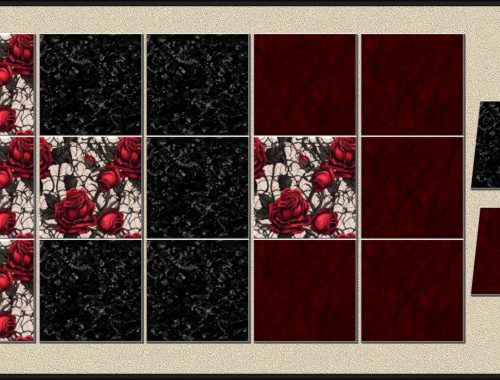 Haunted Series - Gothic Roses Tiles