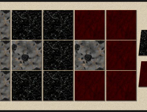 Haunted Series - Gothic Roses Tiles