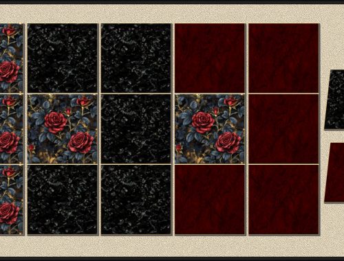 Haunted Series - Gothic Roses Tiles