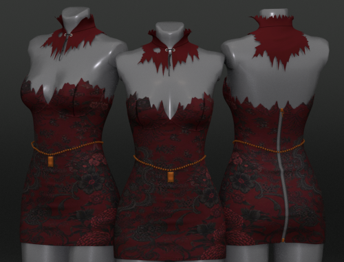 Lucretia Halloween Mini Dress by Scepter