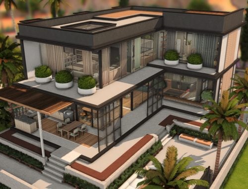 Modern Family House - No Cc