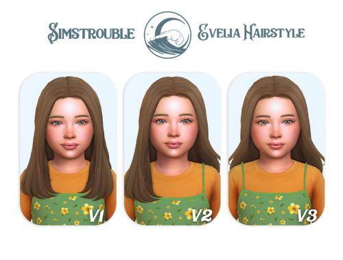 Evelia Hairstyle - Child Conversion