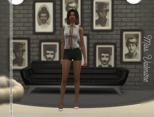 Natalie Tank Top With Cutouts On The Front