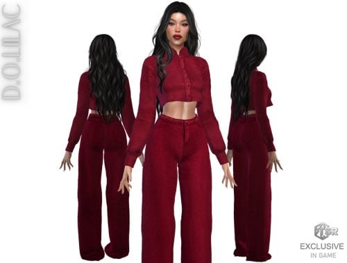 Denim Noir Set