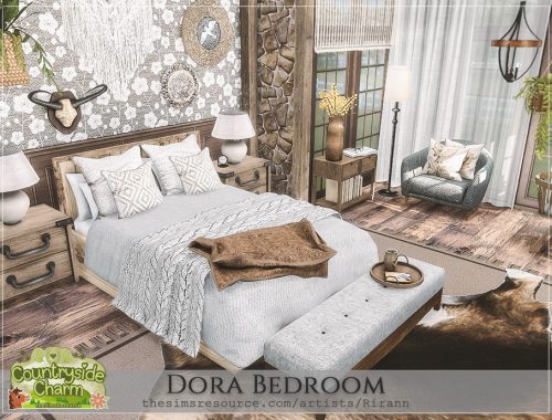 Countryside Charm - Dora Bedroom